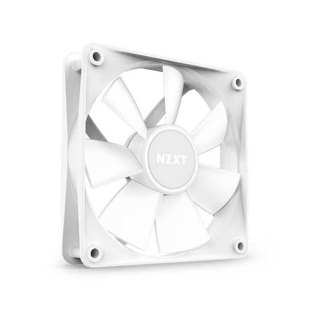 NZXT F140 RGB Core 140mm Cabinet Fan Matte White (Single Pack)