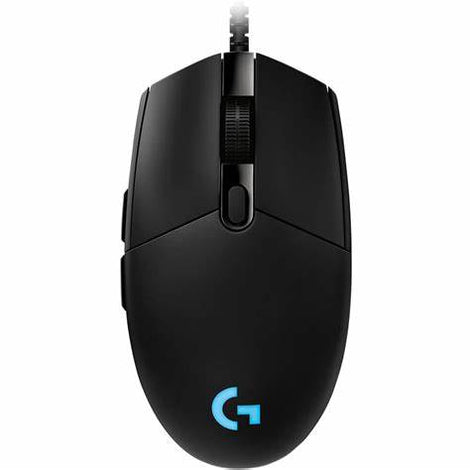 LOGITECH G Pro Wired Ambidextrous Gaming Mouse (16000DPI/6 Macro Buttons) (Black)