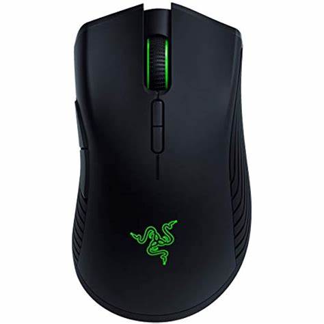 RAZER Mamba Rechargable Wired / Wireless Ergonomic Gaming Mouse ( RZ01-01360100-R3A1 ) ( 16000DPI / 7 Macro Button ) ( Black )