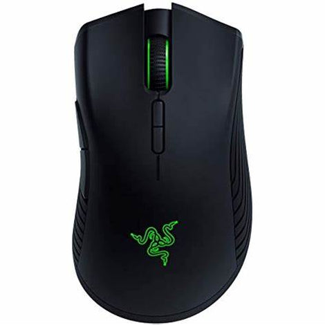 RAZER Mamba Rechargable Wired / Wireless Ergonomic Gaming Mouse ( RZ01-01360100-R3A1 ) ( 16000DPI / 7 Macro Button ) ( Black )