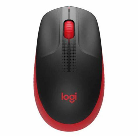 LOGITECH M190 Wireless Ambidextrous Gaming Mouse ( 鈥?10-005915 ) ( 1000DPI / 3 Macro Button ) ( Red )