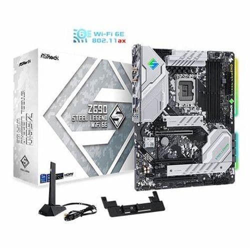 ASROCK Z690 Steel Legend Wifi 6E DDR4 Intel Motherboard