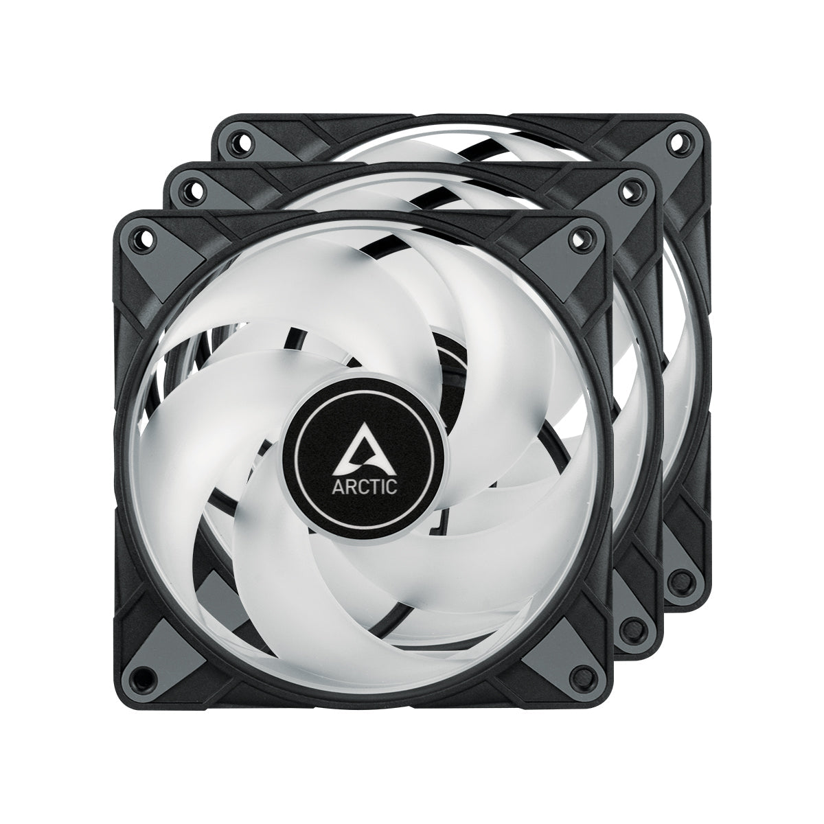 ARCTIC P12 PWM PST A-RGB (BLACK) - 3 PACK ACFAN00232A