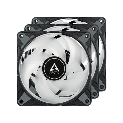 ARCTIC P12 PWM PST A-RGB (BLACK) - 3 PACK ACFAN00232A