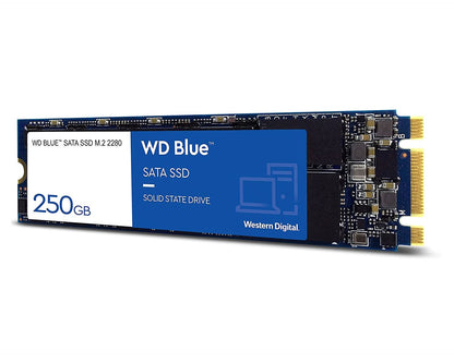 WESTERN DIGITAL 250GB BLUE M.2 INTERNAL SATA SSD