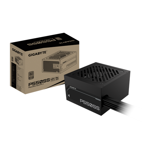GIGABYTE P550SS 80+ SIlver Non-Modular ATX 3.0 Power Supply ( 550W )