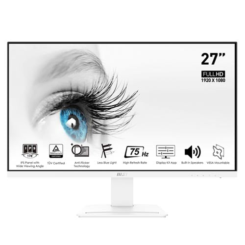 MSI PRO MP273QP 27 Inch QHD 75Hz IPS Panel 102%SRGB AMD Free Sync Business Monitor