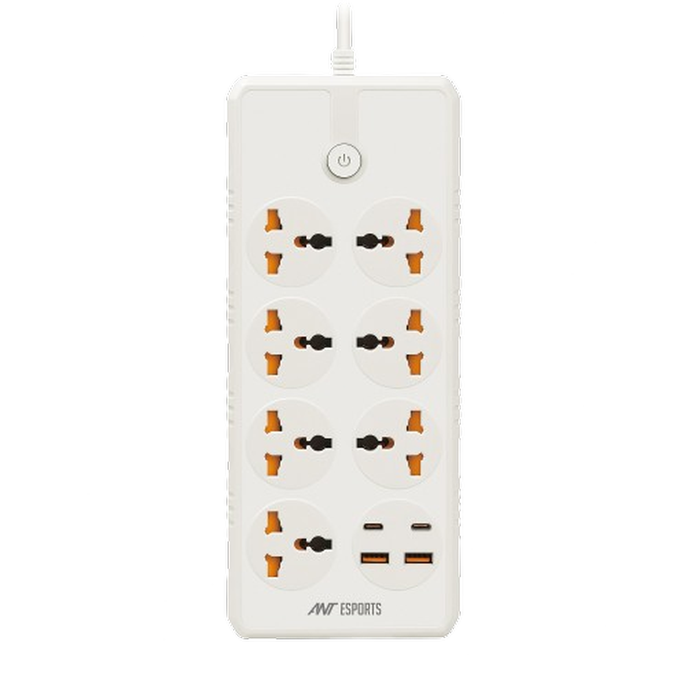 ANT ESPORTS PS722 Power Strip with USB Ports