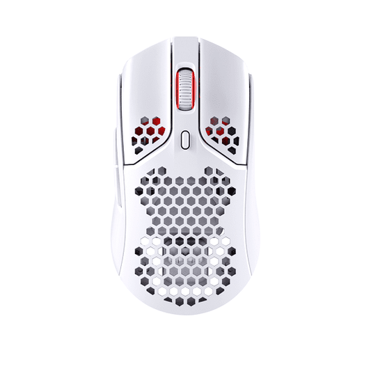 HYPERX Pulsefire Haste Wireless Ambidextrous Gaming Mouse ( 4P5D8AA ) ( 16000DPI / 6 Macro Buttons ) ( White )