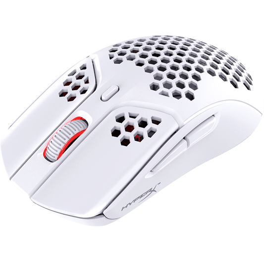 HYPERX Pulsefire Haste Wireless Ambidextrous Gaming Mouse ( 4P5D8AA ) ( 16000DPI / 6 Macro Buttons ) ( White )