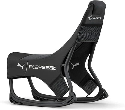 Playseat | PUMA Gaming Seat | ActiFit Material | MotionForce Stand for Optimal Hold | Multiple Pockets for Easy Access | Gaming Chair with Best Comfort | Black Edition