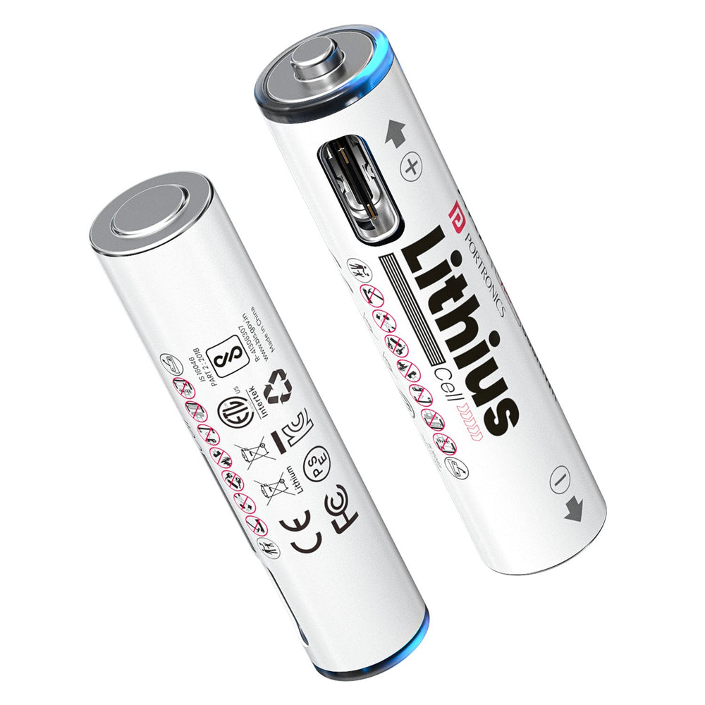 Lithius Cell - AAA USB-C Rechargeable Lithium-ion Battery