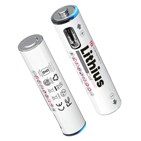 Lithius Cell - AAA USB-C Rechargeable Lithium-ion Battery