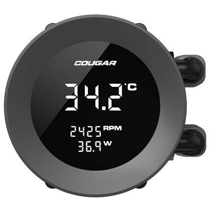 Cougar Poseidon Vistek ARGB 240 Black Analog Liquid Cooler