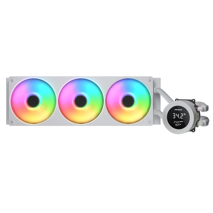 Cougar Poseidon Vistek ARGB 360 White Analog Liquid Cooler