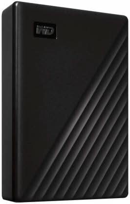 WESTERN DIGITAL 5TB MY PASSPORT SLIM PORTABLE EXTERNAL HARD DRIVE