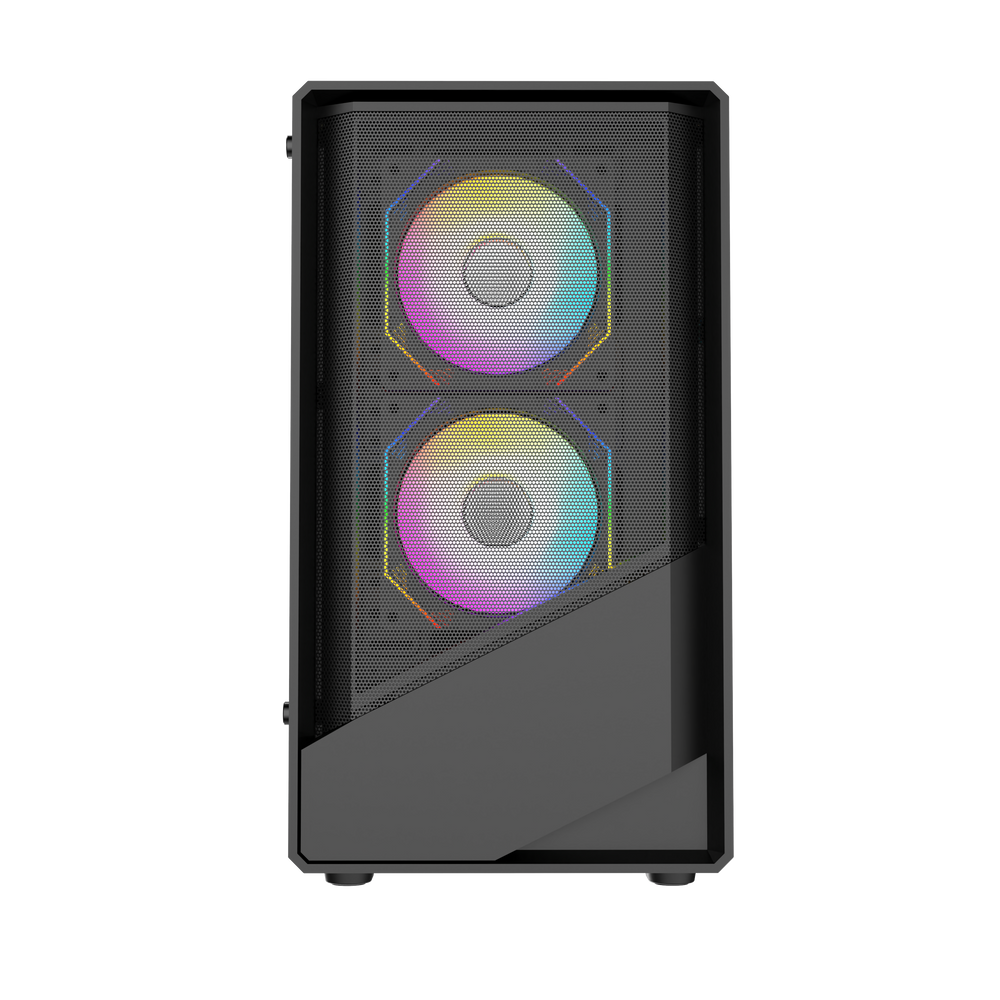 TAG Gamerz Starlight ARGB MATX Mid Tower Cabinet (Black)