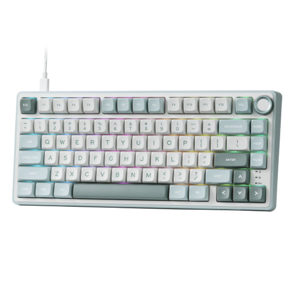 ROYAL KLUDGE R75 75% Wired Mechanical Gaming Keyboard ( Skycyan ) ( Blue Switch )