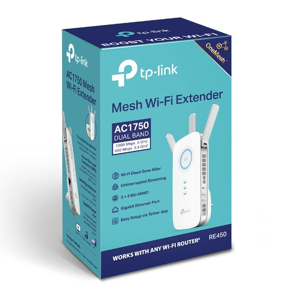 TPLink RE450 AC1750 Wi-Fi Range Extender