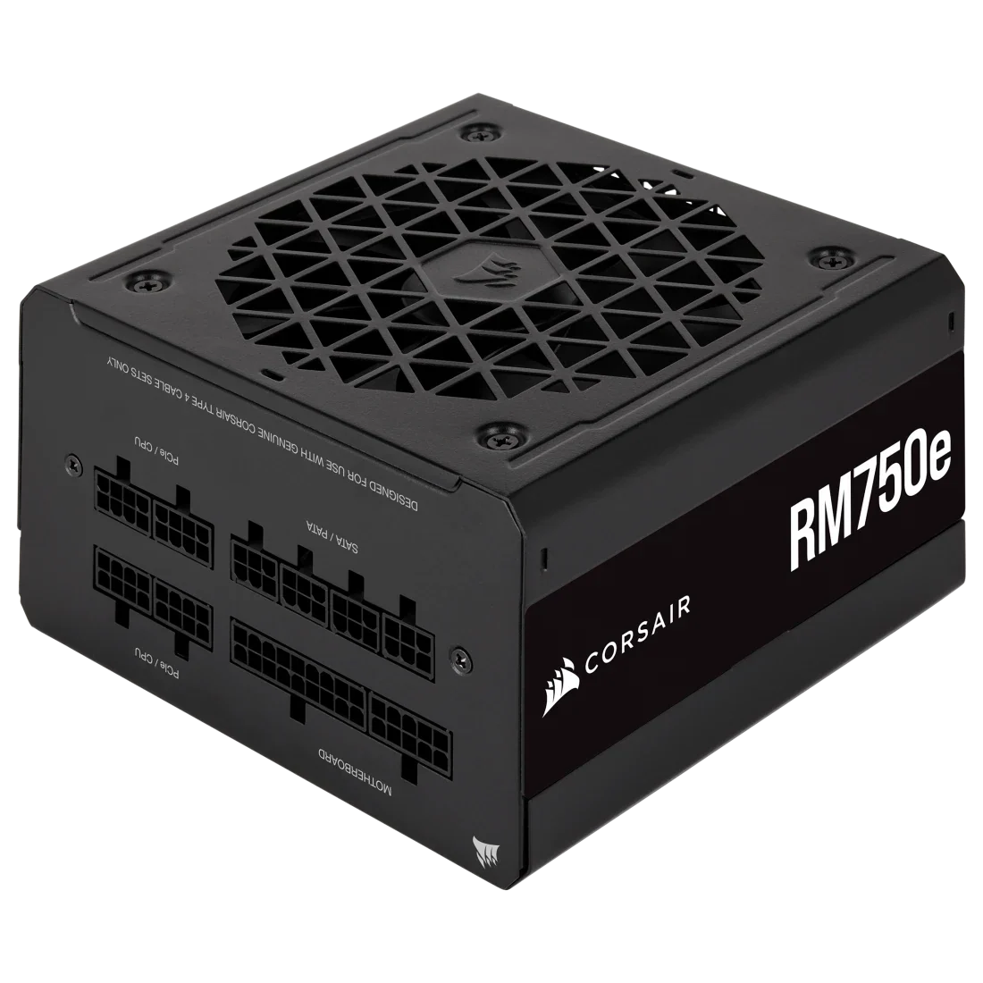 CORSAIR 750W RM750E 80 PLUS GOLD FULLY MODULAR ATX 3.0 SMPS