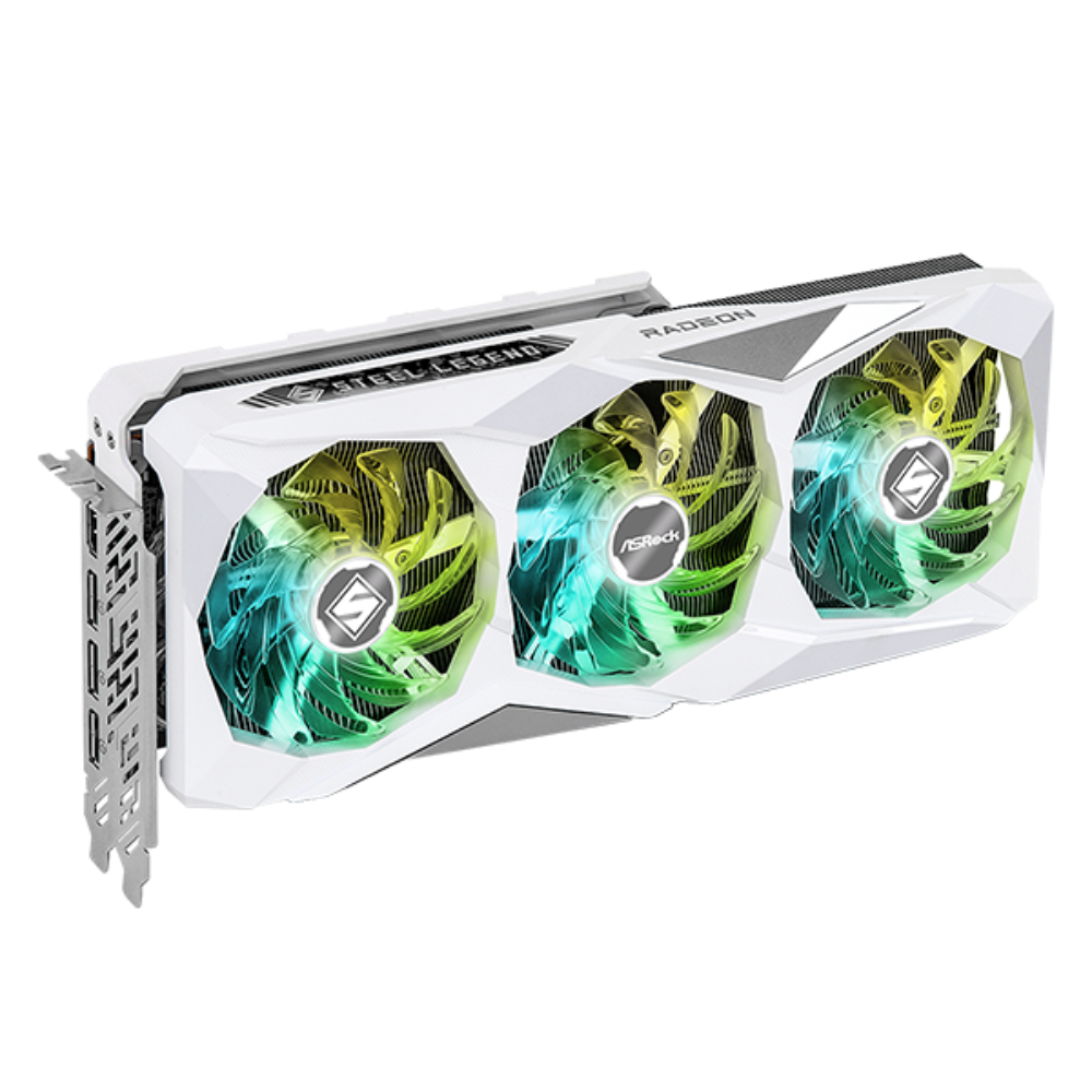 ASROCK Radeon RX 7700 XT Steel Legend OC 12GB AMD Graphic Card