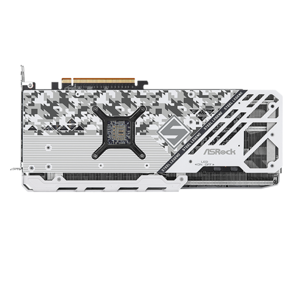 ASROCK Radeon RX 7700 XT Steel Legend OC 12GB AMD Graphic Card