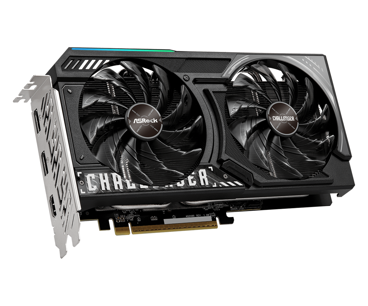 ASROCK AMD RADEON RX 9060 XT CHALLENGER 8GB OC GRAPHIC CARD