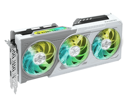 ASROCK AMD RADEON RX 9060 XT STEEL LEGEND 8GB OC GRAPHIC CARD