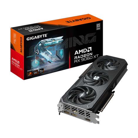 GIGABYTE Radeon RX 9060 XT Gaming OC 16GB AMD Graphic Card