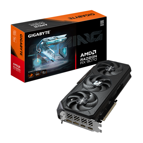 GIGABYTE Radeon RX 9070 Gaming OC 16GB AMD Graphic Card