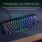RAZER HUNTSMAN MINI - 60% OPTICAL GAMING KEYBOARD (LINEAR RED SWITCH) RZ03-03390200-R3M1