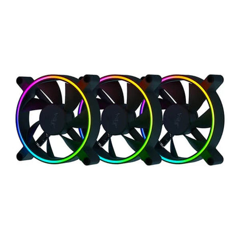 RAZER Kunai 120mm Chroma RGB Cabinet Fan (Triple Pack)