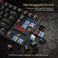 Redragon Kumara K552-RGB LED Backlit USB Mechanical Gaming Keyboard Without Numlock Keys (Black)