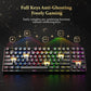 Redragon Kumara K552-RGB LED Backlit USB Mechanical Gaming Keyboard Without Numlock Keys (Black)