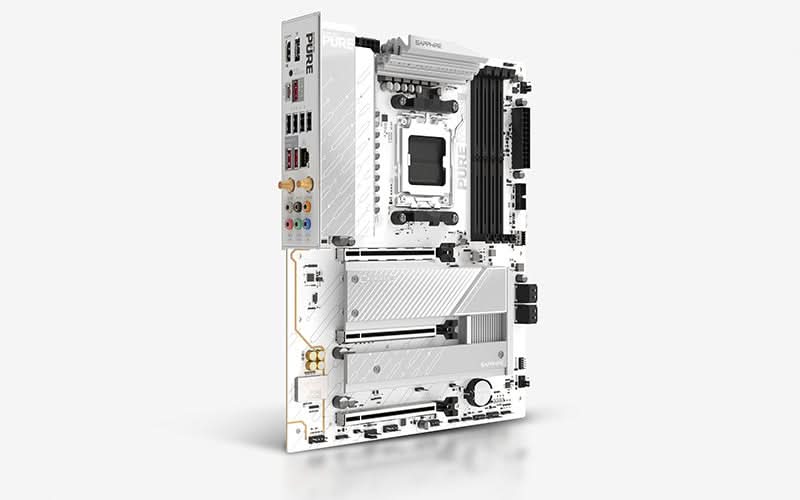 SAPPHIRE PURE B850A WIFI 7 DDR5, AM5, ATX Motherboard