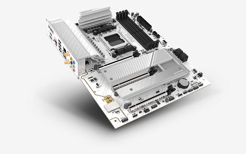 SAPPHIRE PURE B850A WIFI 7 DDR5, AM5, ATX Motherboard