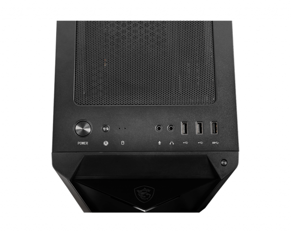 MSI MAG Shield 110R Mid Tower ATX Mid Tower Cabinet (Black)