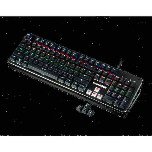 COSMIC BYTE CB-GK-12 Neon Full Size Mechanical Wired Gaming Keyboard ( Black ) ( Blue Switch )