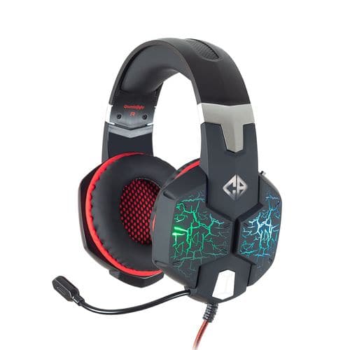 COSMIC BYTE G1500 3.5mm Wired 7.1 Surround Gaming Headphone With Mic ( Black / Red )