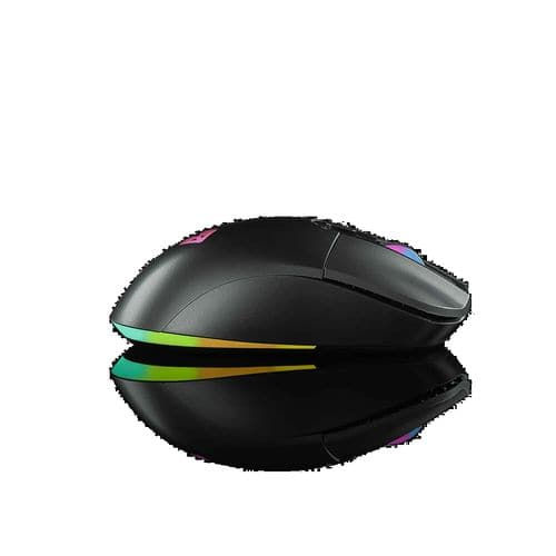 COSMIC BYTE Hyperion Wireless+Wired Ergonomic Gaming Mouse ( 6000DPI / 6 Macro Buttons ) ( Black )