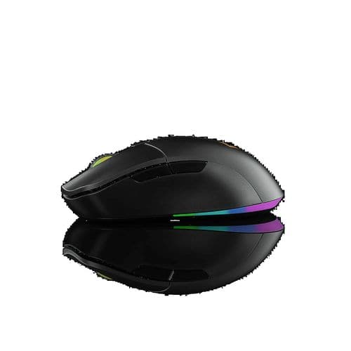 COSMIC BYTE Hyperion Wireless+Wired Ergonomic Gaming Mouse ( 6000DPI / 6 Macro Buttons ) ( Black )