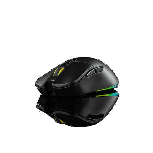 COSMIC BYTE Hyperion Wireless+Wired Ergonomic Gaming Mouse ( 6000DPI / 6 Macro Buttons ) ( Black )