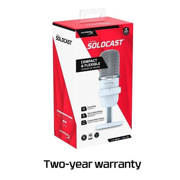 HyperX Solocast Microphone (White)