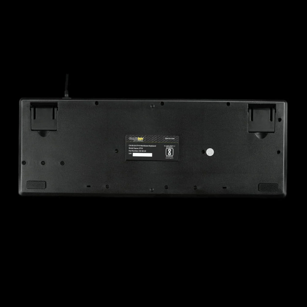 COSMIC BYTE Styx Tenkeyless Membrane Wired Gaming Keyboard ( Black )