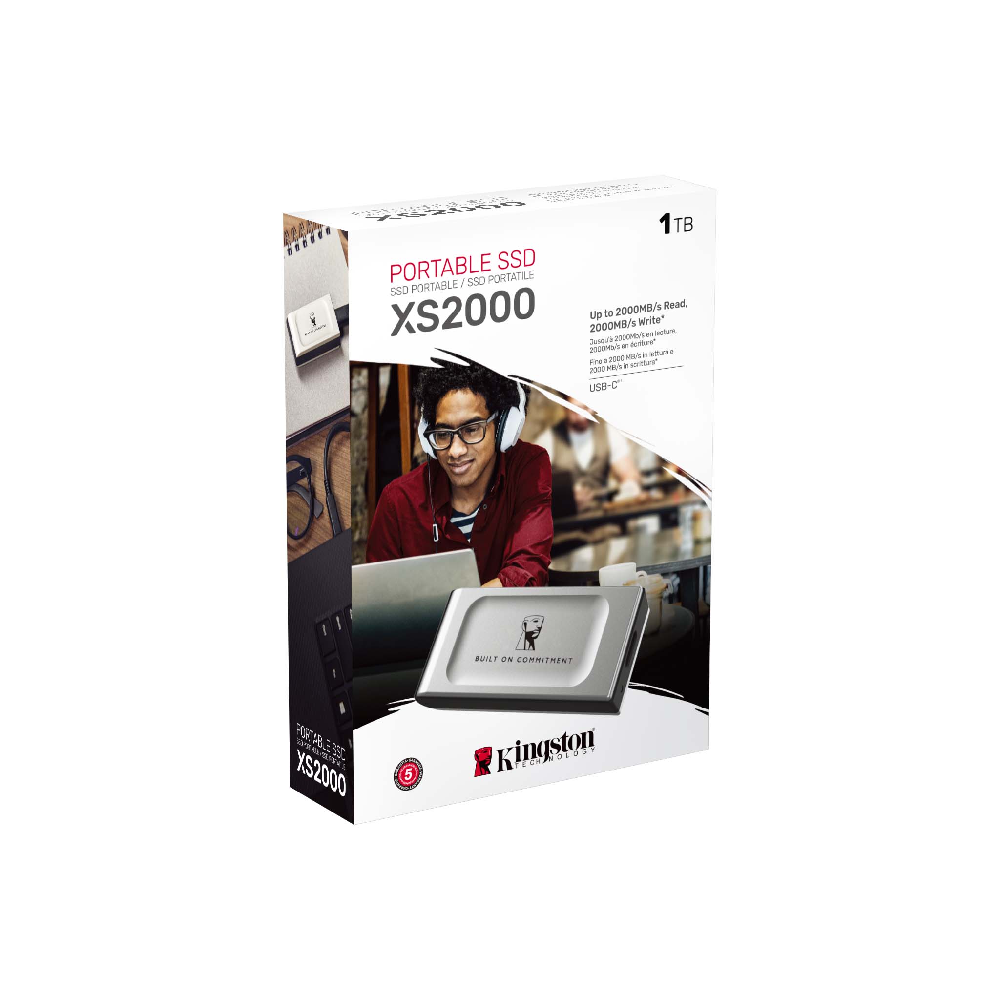 KINGSTON XS2000 1TB Gen2 External Solid State Drive ( SSD )