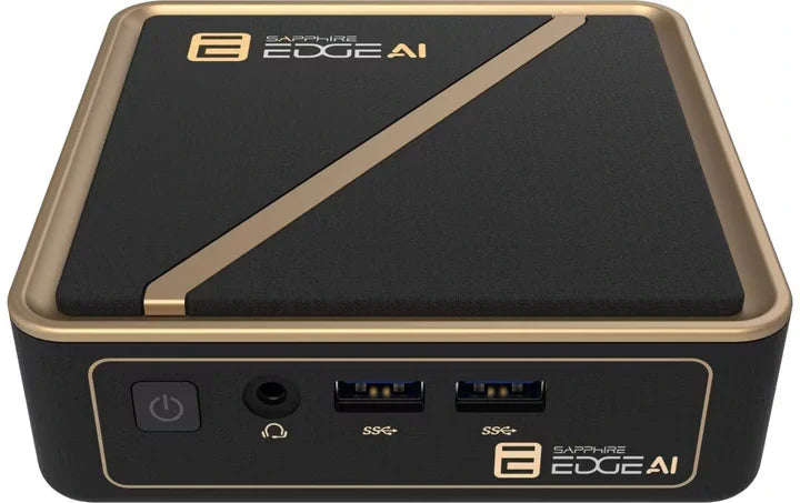 Sapphire EDGE AI 340 Barebone AMD Ryzen AI 5 340 With 2xSODIMM DDR5, 3xM.2 Slots