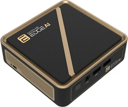 Sapphire EDGE AI 340 Barebone AMD Ryzen AI 5 340 With 2xSODIMM DDR5, 3xM.2 Slots