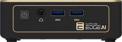 Sapphire Edge AI 370 Barebone AMD Ryzen AI 9 HX 370 with 2xSODIMM DDR5, 3xM.2 Slots