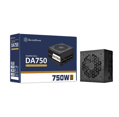 SILVERSTONE DA750 80+ Gold Fully Modular Power Supply (750 W)