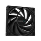 DEEPCOOL FK120 120mm 4-Pin PWM Non-RGB Cabinet Fan (Black) (Triple Pack)